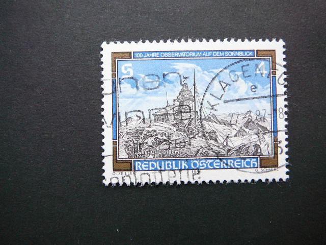 Austrija 1986 1857 Observatorija antsp. #