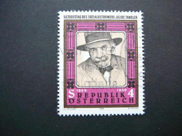 Austrija 1986 1856 Anatomas antsp. #