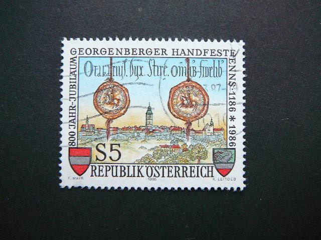 Austrija 1986 1855 Miestas Antspaudas antsp. #