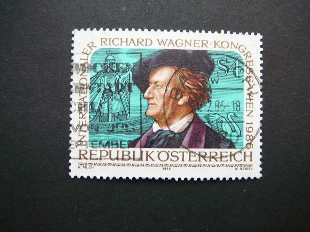 Austrija 1986 1849 Kompozitorius Muzika antsp. #