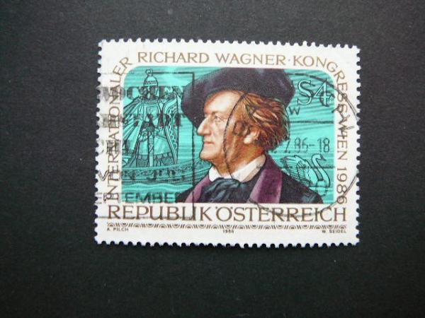 Austrija 1986 1849 Kompozitorius Muzika antsp. #