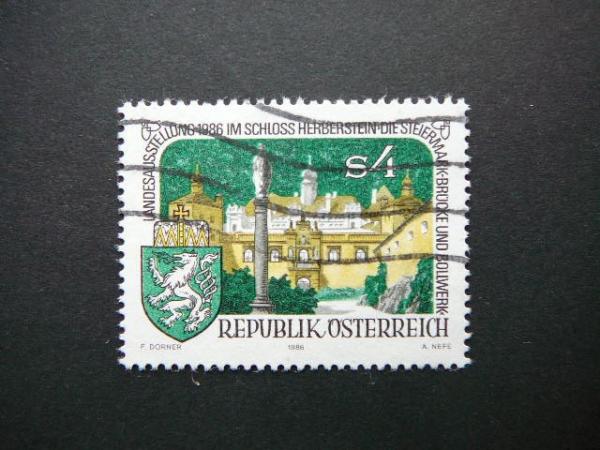 Austrija 1986 1847 Pilis Herbas antsp. #