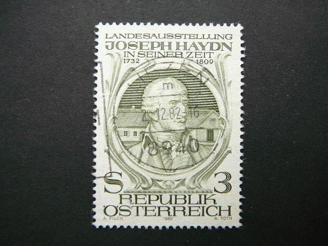 Austrija 1982 1704 Kompozitorius antsp. #