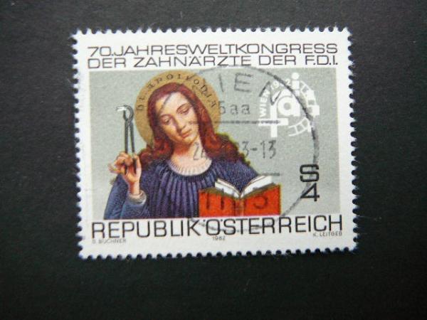 Austrija 1982 1721 Medicina antsp. #