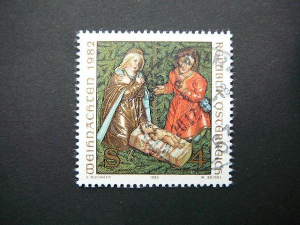 Austrija 1982 1724 Sventos Kaledos antsp. #