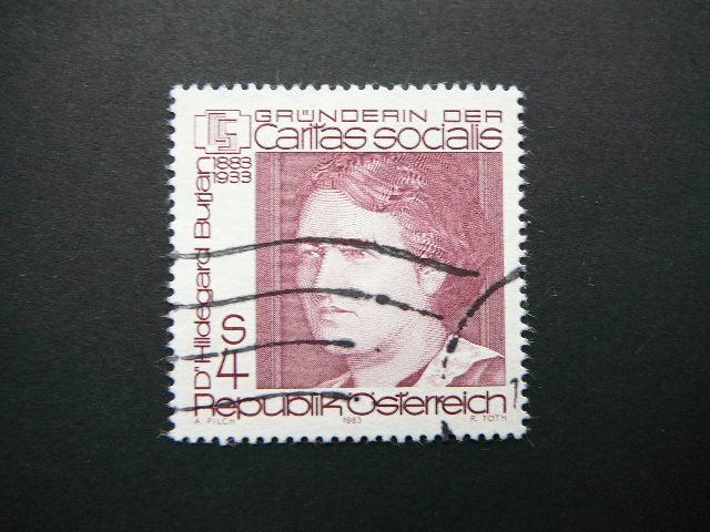 Austrija 1983 1729 Karitas antsp. #