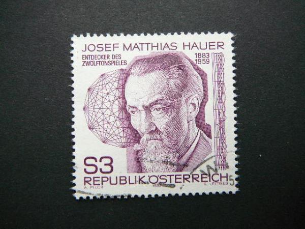 Austrija 1983 1733 Kompozitorius antsp. #