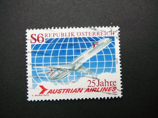 Austrija 1983 1734 Lektuvai antsp. #