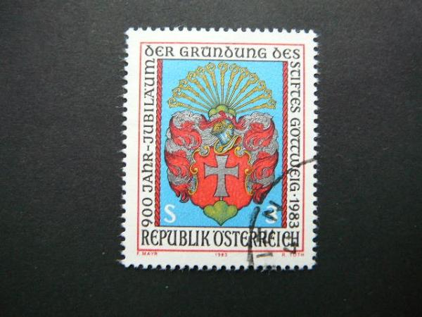 Austrija 1983 1737 Vienuolyno herbas antsp. #