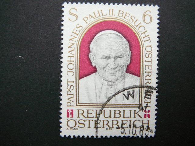 Austrija 1983 1749 Popiezius J.Paulius antsp. #
