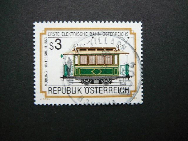 Austrija 1983 1757 El. vagonas antsp. #