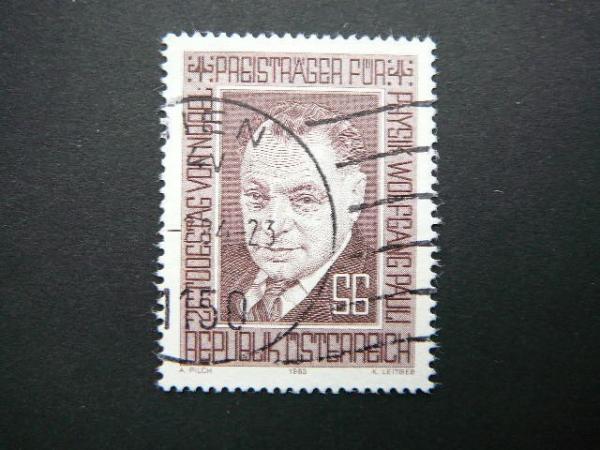 Austrija 1983 1762 Fizikas Nobelio prem.l. antsp.