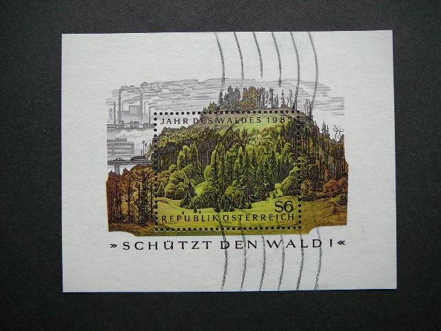 Austrija 1985 1819 Miskas Blk7 antsp. #