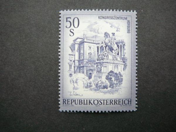 Austrija 1975 1478 Architektura svarus #