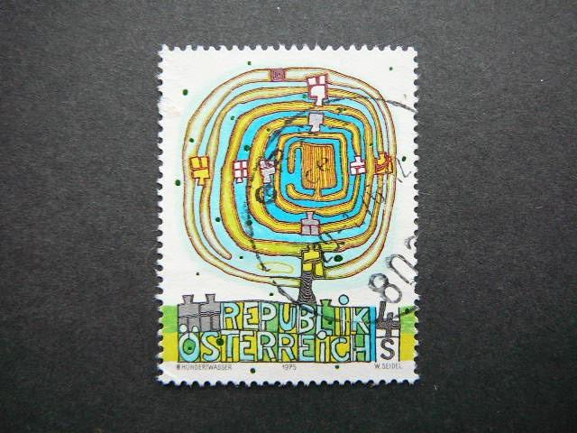 Austrija 1975 1505 Daile Medis antsp. #