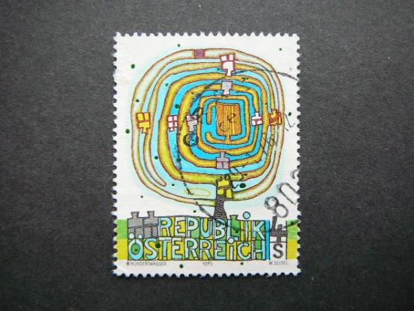 Austrija 1975 1505 Daile Medis antsp. #