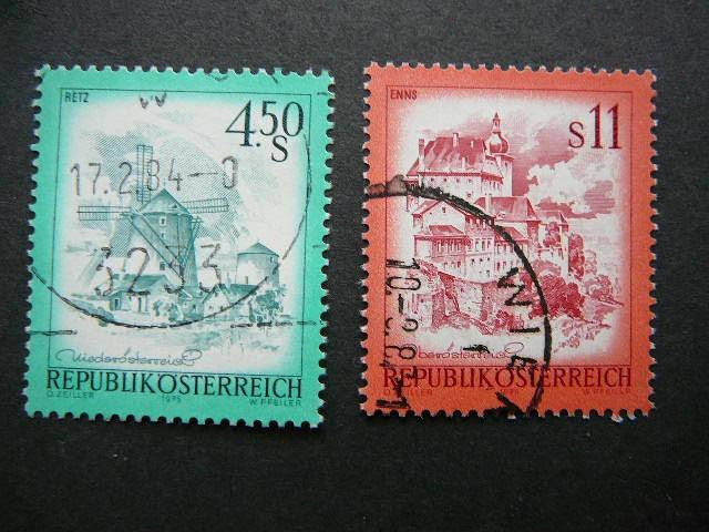 Austrija 1976 1519/0 Malunas Architektura antsp. #