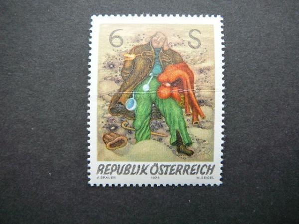 Austrija 1976 1537 Daile svarus #def