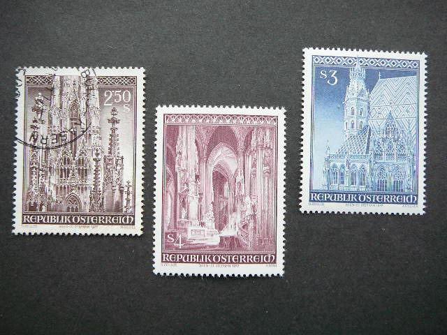 Austrija 1977 1544/6 Baznycios svarus antsp. #