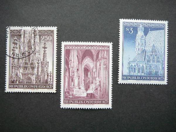 Austrija 1977 1544/6 Baznycios svarus antsp. #