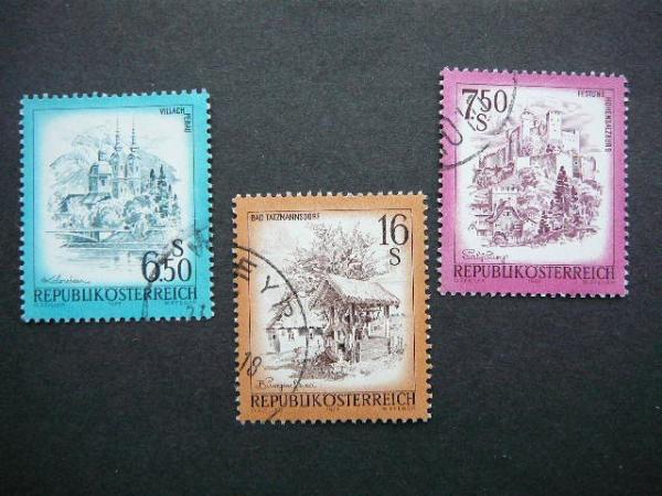 Austrija 1977 1549/1 Architektura antsp. #