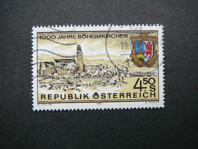 Austrija 1985 1812 Baznycia Herbas antsp. #