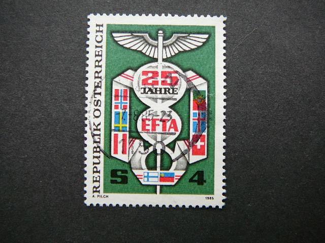 Austrija 1985 1813 Veliavos antsp. #