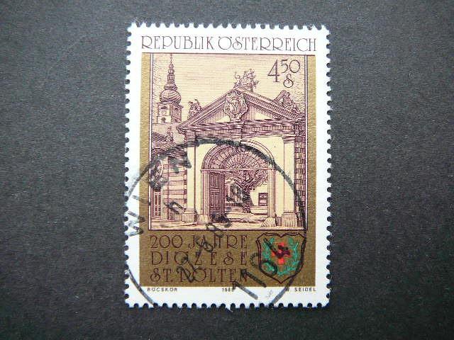 Austrija 1985 1814 Rezidencija Herbas antsp. #