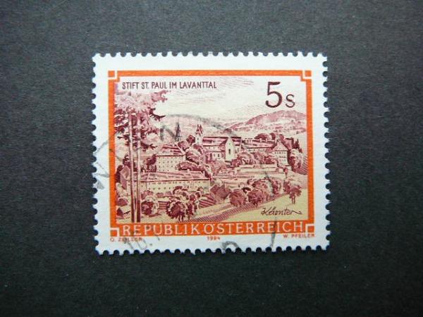 Austrija 1985 1827 Vienuolynas antsp. #