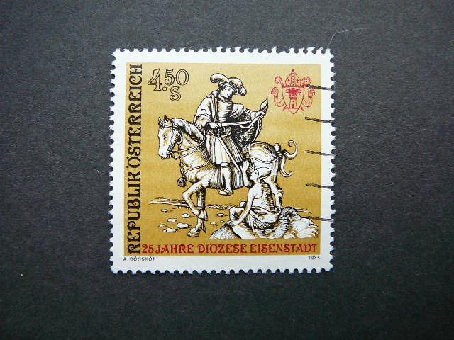 Austrija 1985 1830 Raitelis Arklys antsp. #