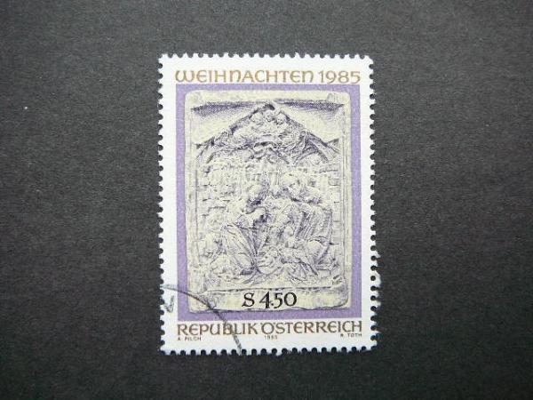 Austrija 1985 1832 Sventos Kaledos antsp. #