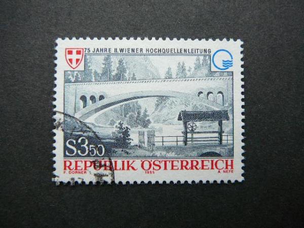 Austrija 1985 1834 Akvedukas antsp. #