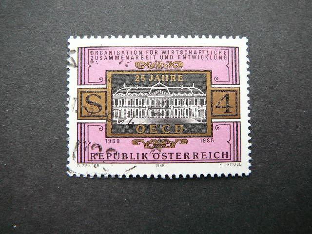 Austrija 1985 1835 Bendradarbiavimas OECD antsp. #