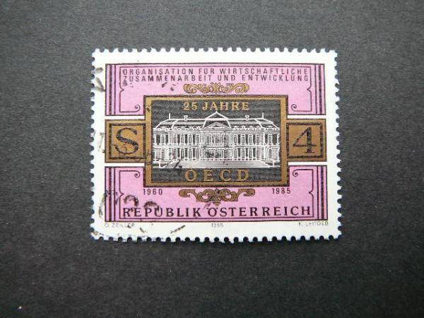 Austrija 1985 1835 Bendradarbiavimas OECD antsp. #