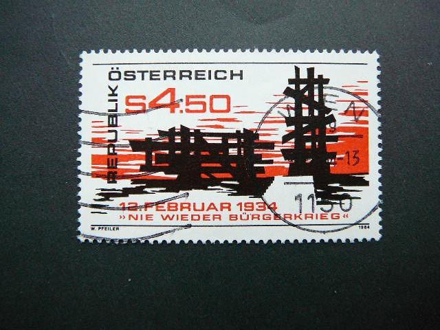 Austrija 1984 1766 Karas antsp. #