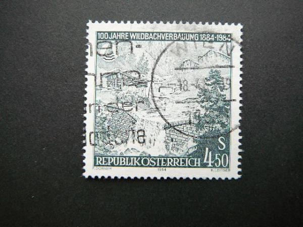 Austrija 1984 1779 Vaizdas Upe antsp. #