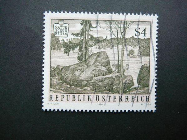 Austrija 1984 1784 Parkas antsp. #