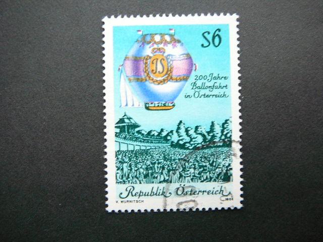 Austrija 1984 1787 Balionai antsp. #