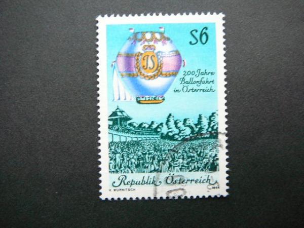 Austrija 1984 1787 Balionai antsp. #