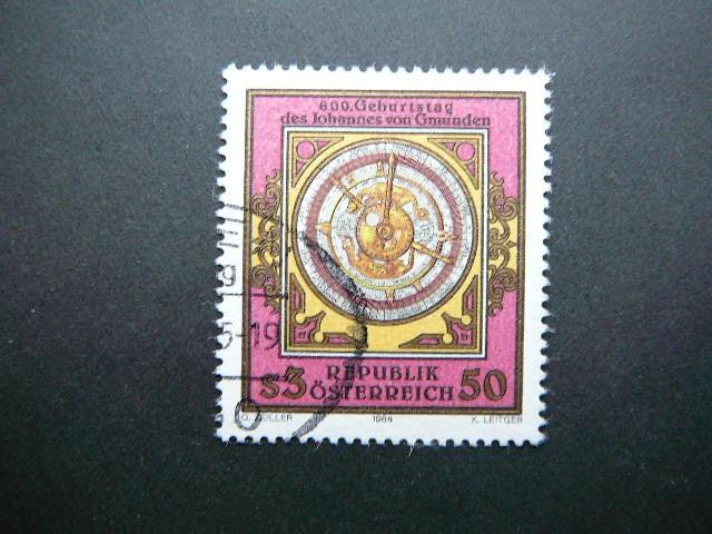 Austrija 1984 1794 Astroliabija Laikrodis antsp. #