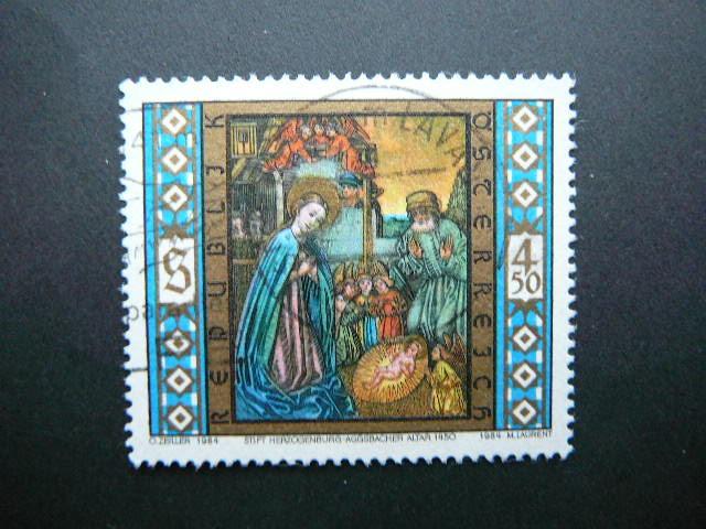 Austrija 1984 1798 Sventos Kaledos antsp. #