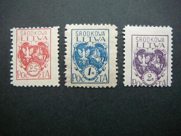 Vidurio Lietuva 1920 001/3A svarus