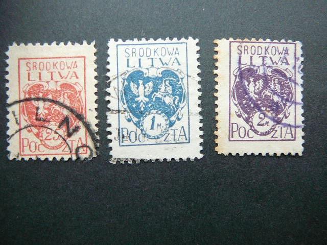 Vidurio Lietuva 1920 001/3A antsp. #