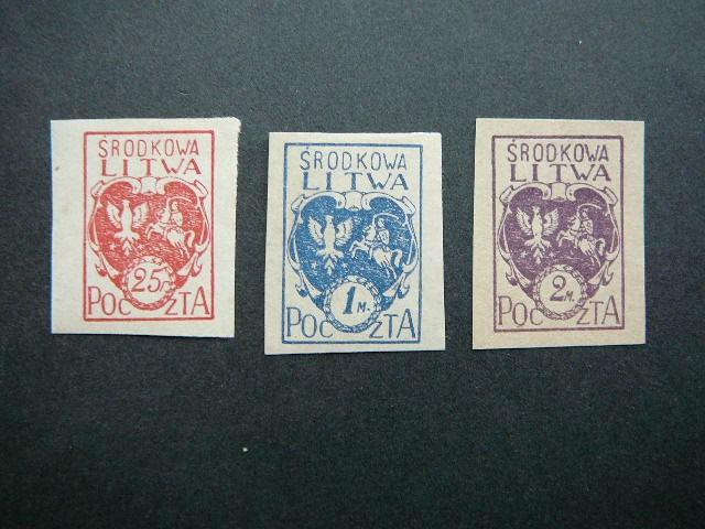 Vidurio Lietuva 1920 001/3B svarus #