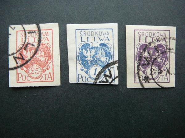 Vidurio Lietuva 1920 001/3B antsp. #