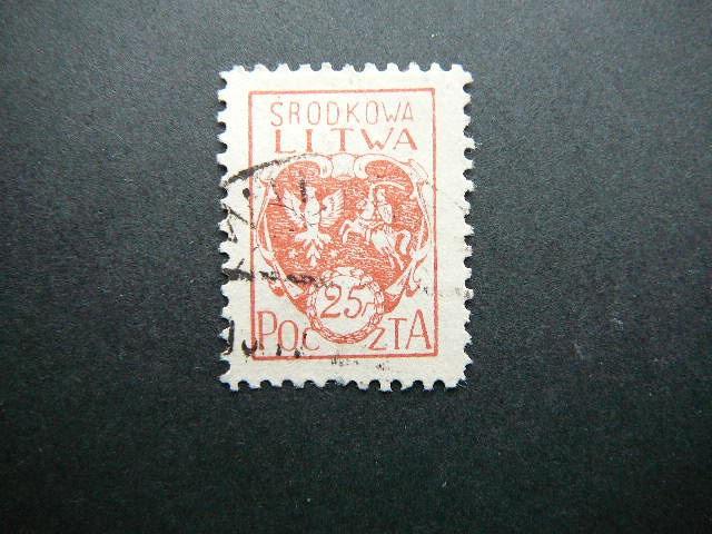 Vidurio Lietuva 1920 001A antsp. #