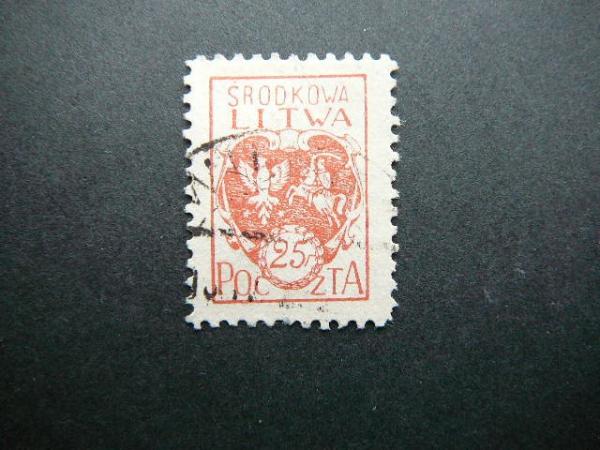 Vidurio Lietuva 1920 001A antsp. #