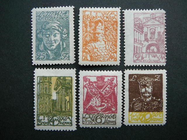 Vidurio Lietuva 1920 014/9A svarus #