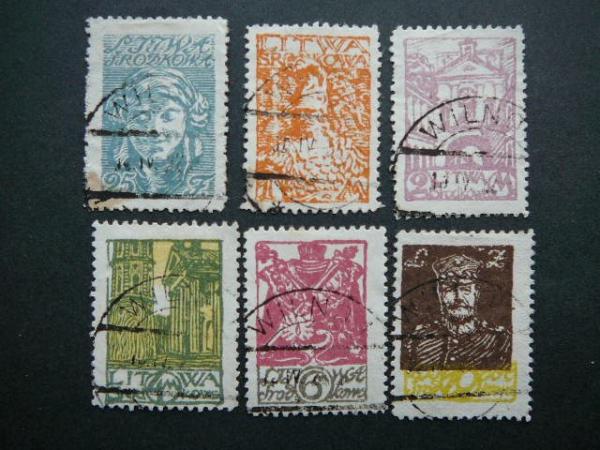 Vidurio Lietuva 1920 014/9A antsp. #