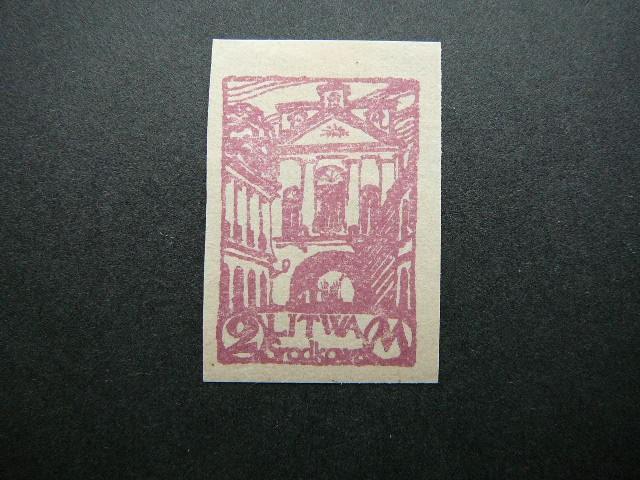 Vidurio Lietuva 1920 016B svarus #